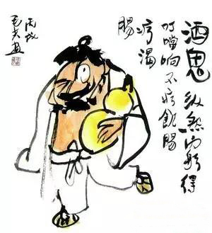 徐鹏飞的水墨漫画艺术!